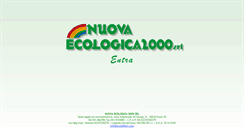 Desktop Screenshot of eco2000srl.com